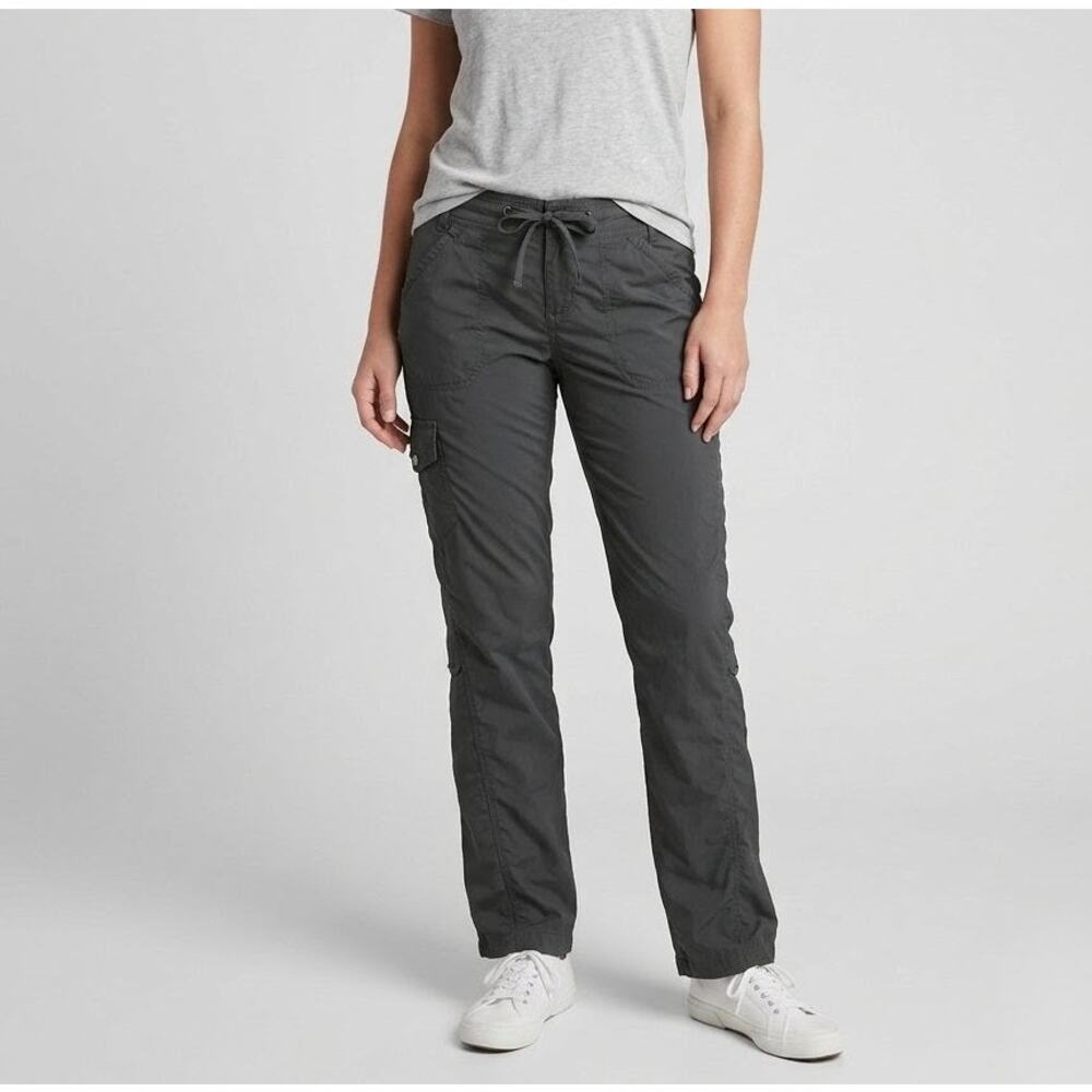REI Aldervale Roll-Up Hiking Pants - Women's 4 - Carbon Grey Shale